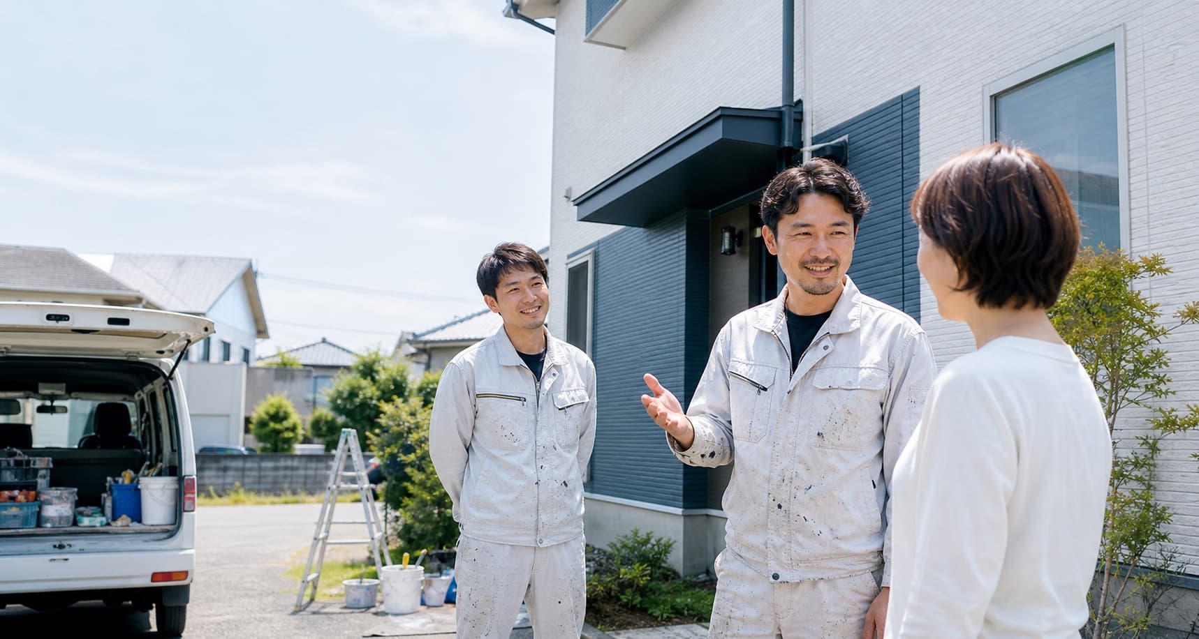 鳴門みらい塗装のデモヒーローイメージ